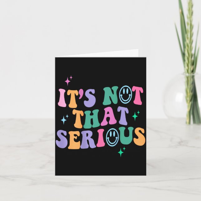 Carte Ce n'est pas si grave, Citations de motivation  (Devant)