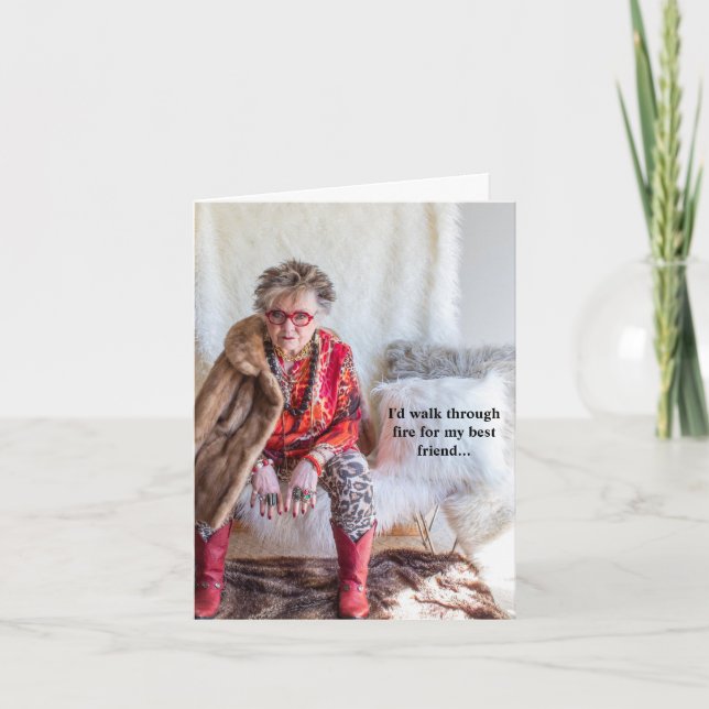 Carte Ce que je ferais, ou ne ferais pas, pour ma meille (Devant)