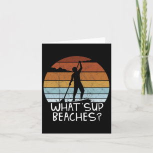 Carte Ce Que Les Plages Sup Se Dressent Paddling Sup Pun