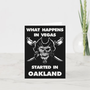 Carte Ce Qui Se Passe À Vegas A Commencé À Oakland