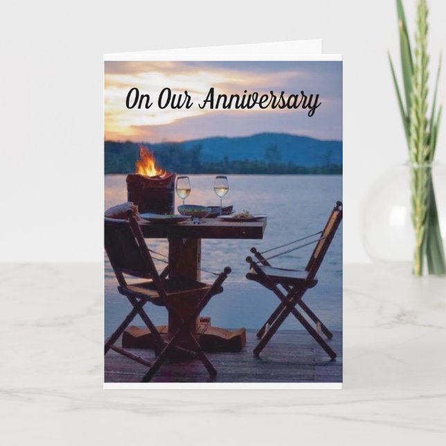 CARTE CE SERA NOUS SUR NOTRE **ANNIVERSAIRE** (Devant)