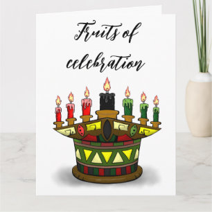 Carte Célébration de fruits frais