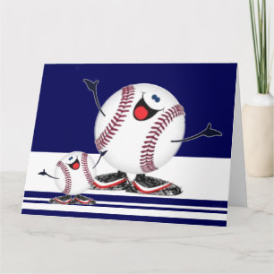 Carte Célébration des Baseballs