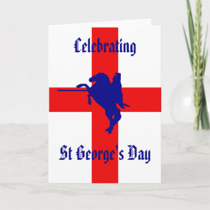 Carte Célébration du jour de St George