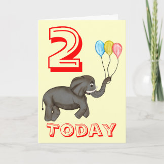 Carte Celebration Elephant.