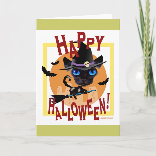 Carte Célébration heureuse de jour de Halloween - multi (Devant)