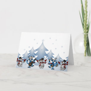 Carte Célébration musicale de Noël