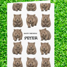 Célébration sur le thème du wombat
