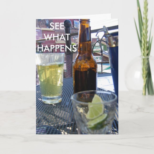 CARTE CÉLÉBRÉE SANS VOUS = BATTUE (Devant)