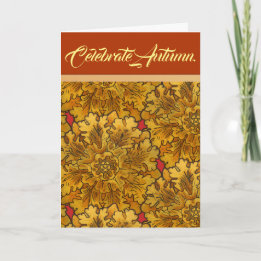 Carte Célébrer l'automne