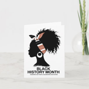 Carte Célébrer le Mois de l'histoire des Noirs honorer n