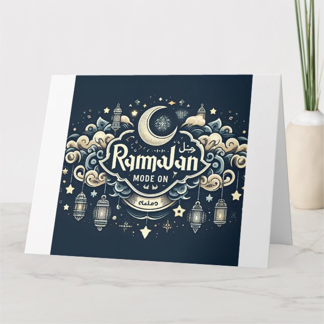 Carte Célébrer le Ramadan avec le mode RamadanOn (Devant)