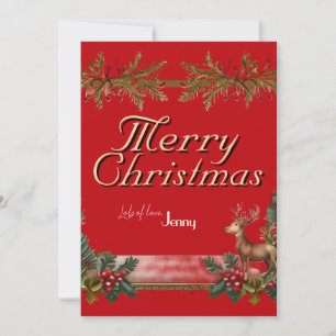 Carte Célébrer Noël
