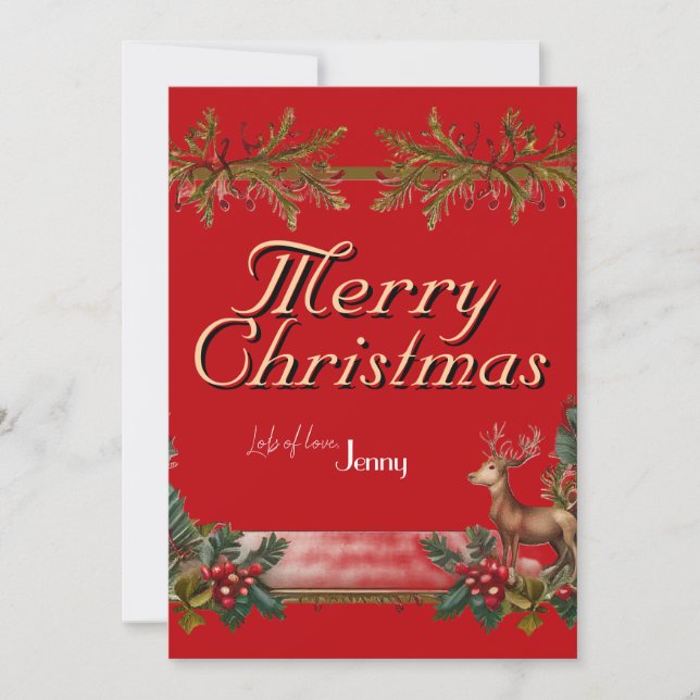 Carte Célébrer Noël (Devant)