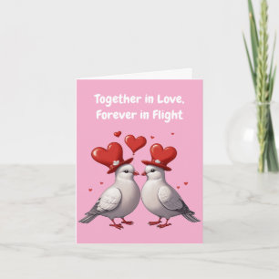 Carte Célébrer une année d'amour et de dévotion