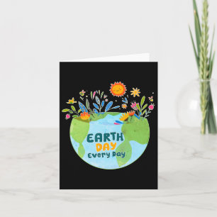 Carte Célébrez la Journée de la Terre tous les jours - J