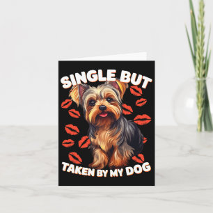 Carte Célibataire mais pris par mon chien