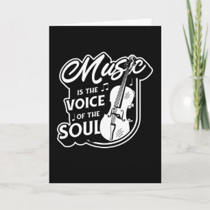 Carte Cellin pour Cello Musician String Cadeau Instrumen