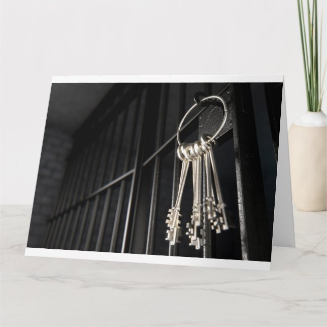 Carte Cellule De Prison Avec Porte Ouverte Et Ensemble D (Devant)