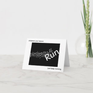 Carte Celui que votre raison, continuent juste le