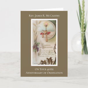 Cartes De Vœux Pour Le Pretre Zazzle Fr
