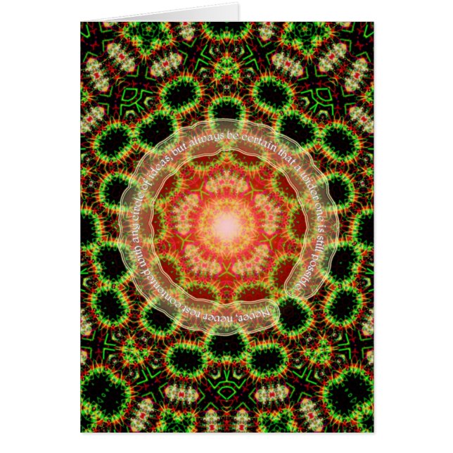 Carte Cercle d'idées (Devant)