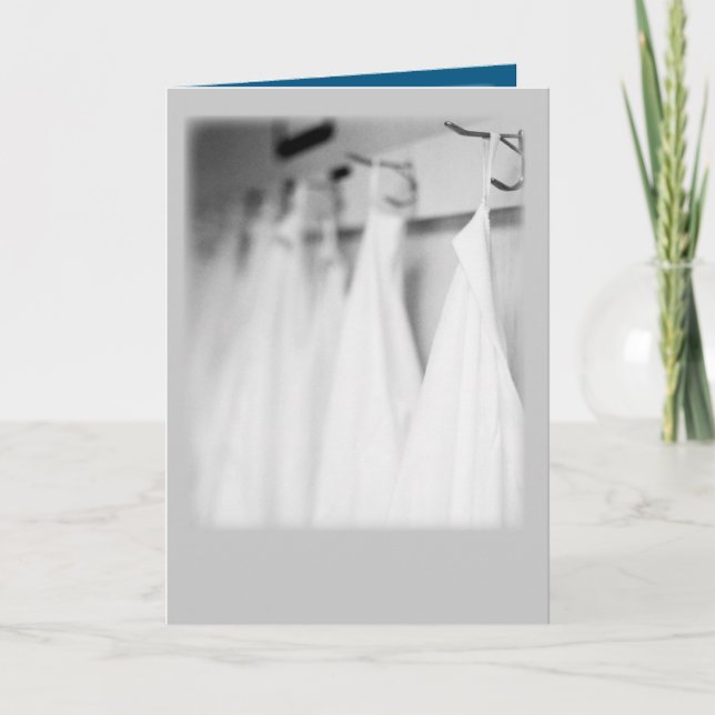 Carte Cérémonie de la blouse blanche Félicitations Hypoc (Devant)