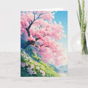 Carte Cerisier à fleurs