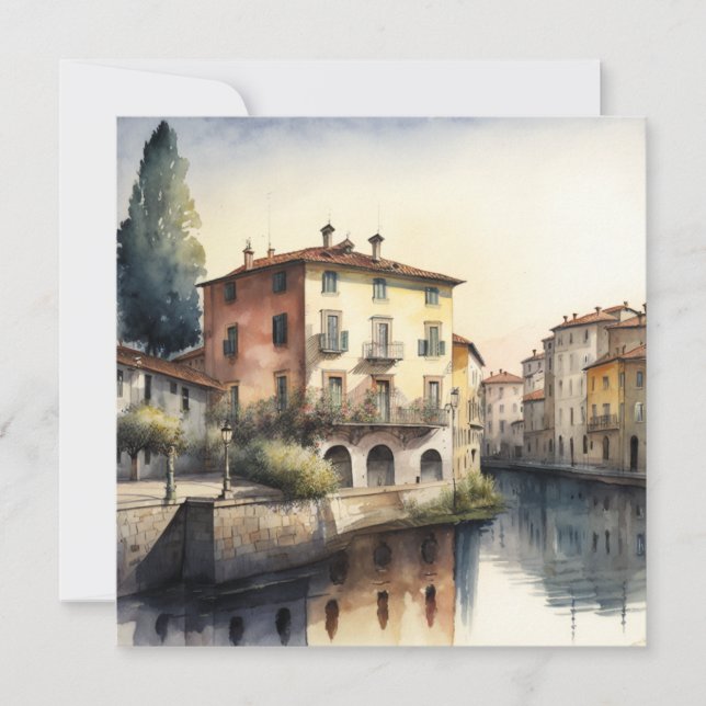 Carte Cernusco sul Naviglio, Italie (Devant)