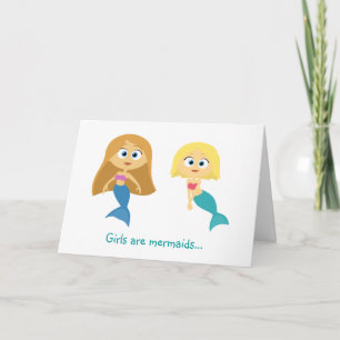 Carte "Certains garçons sont aussi des sirènes"