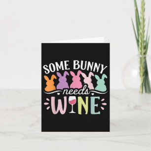 Carte Certains Lapins Ont Besoin De Vin Drôle Vin Boire 