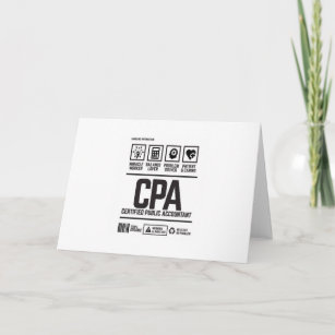 Carte certified public accountant-CPA