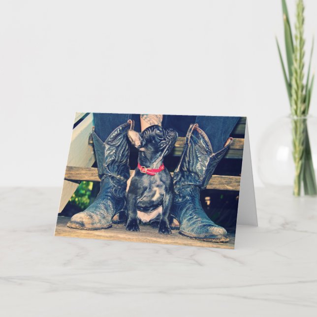 Carte Ces bottes (Devant)