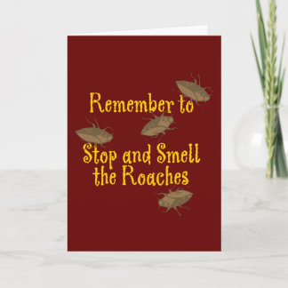 Carte Cessez et sentez le Maroon des Roaches BG