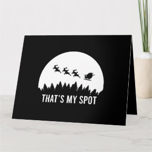 Carte C'est amusant, c'est My Spot Xmas Session Père Noë