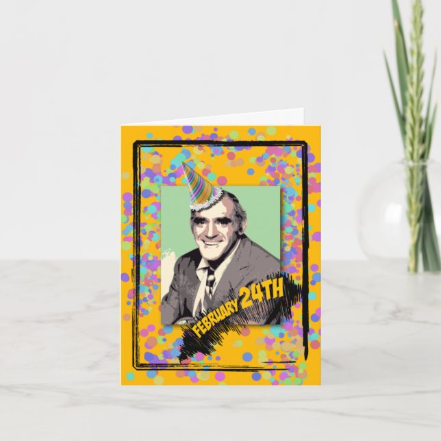 Carte C'est anniversaire d'Abe Vigoda ! (Devant)