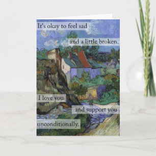 Carte C'est bon de se sentir triste