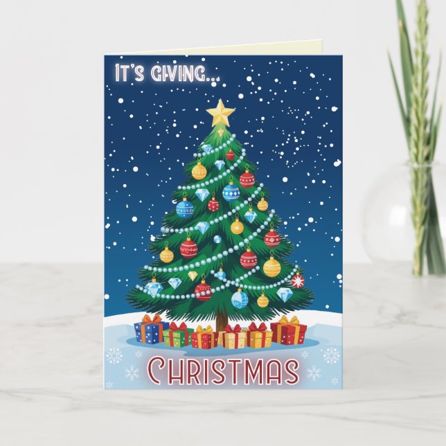 Carte C'est cadeau... Noël (Devant)