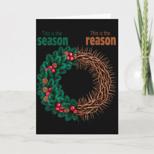 Carte C'est La Saison C'Est La Raison Christian Ch