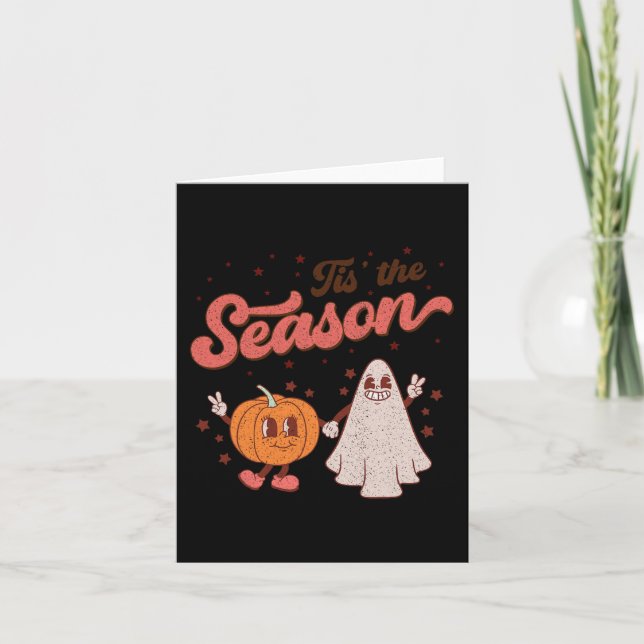 Carte C'est la saison de la citrouille épicée d'automne  (Devant)