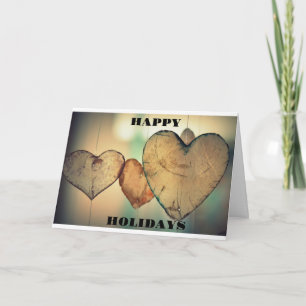 Carte C'est la saison d'être "joyeux" - "Décorez les sal