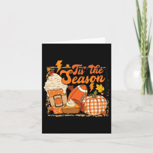 Carte C'Est La Saison Football Footll Automne Thanksgivi