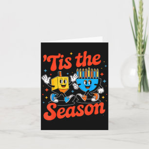 Carte C'est La Saison Joyeux Hanukkah Drôle Cha Juif