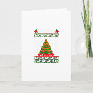Carte C'est La Saison Pour Le Pantalon De Noël Végan X-M