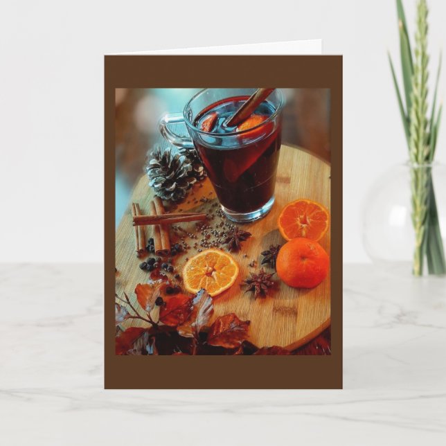 CARTE **C'EST L'AUTOMNE ET LE MOMENT DE CÉLÉBRER L'ACTIO (Devant)