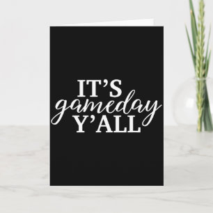 Carte C'est le jour de match vous tous Footbyll Bysebyll