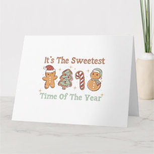 Carte C'est le moment le plus doux de l'année Mignonne N