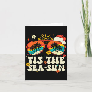 Carte C'Est Le Sea Sun Père Noël Noël Super En Juillet S