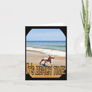 Carte C'est le temps de la plage 