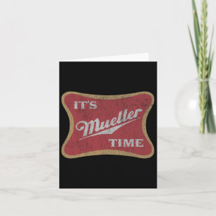 Carte C'est le temps de Robert Mueller contre Trump de r